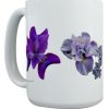 Mug with Siberian Iris blossums